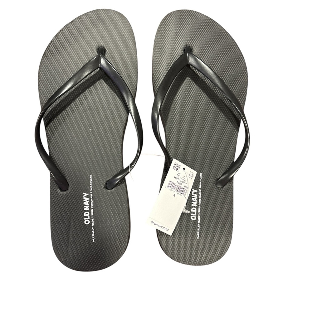 Old Navy Women's Black Flip Flop Sandals